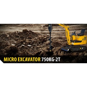 Digga Micro Excavator 750KG-2T